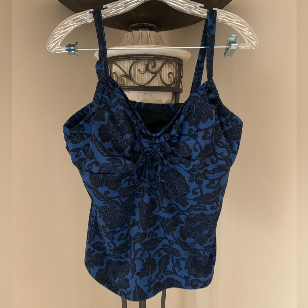 Lands End Plus Swim Top